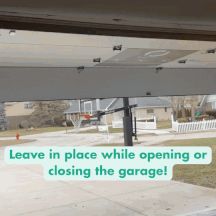 Magnetic Surfaces (For inside garage door)