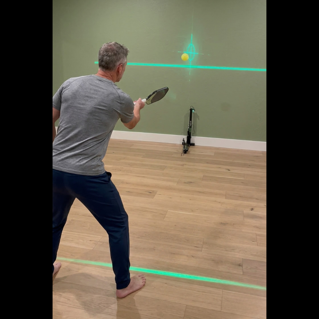 DrillPickle LaserLines - Precision Pickleball Wall Training