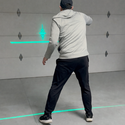 DrillPickle LaserLines - Precision Pickleball Wall Training